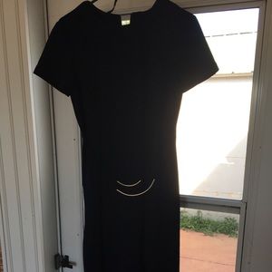 Ladies elegant black dress actual tag size 11/12